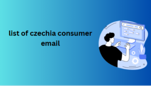 list of czechia consumer email