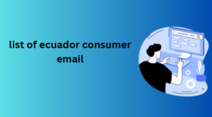 list of ecuador consumer email