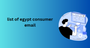 list of egypt consumer email